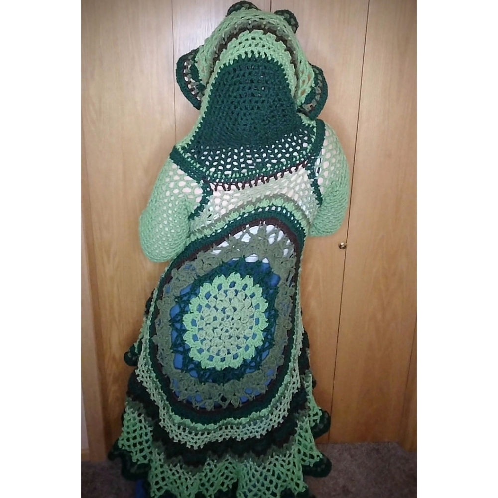 Lotus Hooded Duster